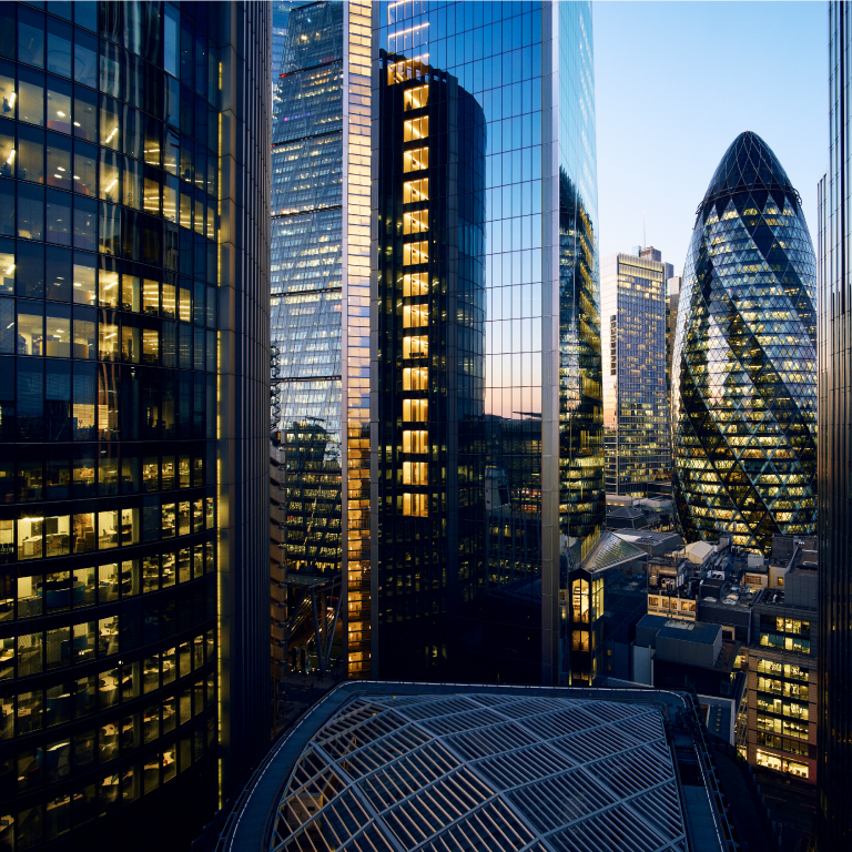 Aerial view of New York